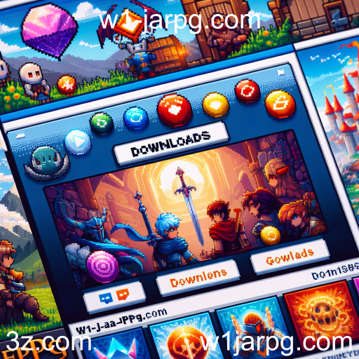 Explorando a Categoria 'Downloads' do w1-jarpg.com